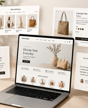 Custom ecommerce website development in Dubai <br> tailored to your brand identity and business goals